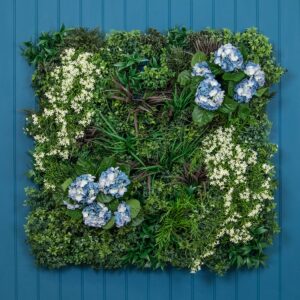 White And Blue Greenwall