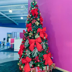12ft Tree Red Gold